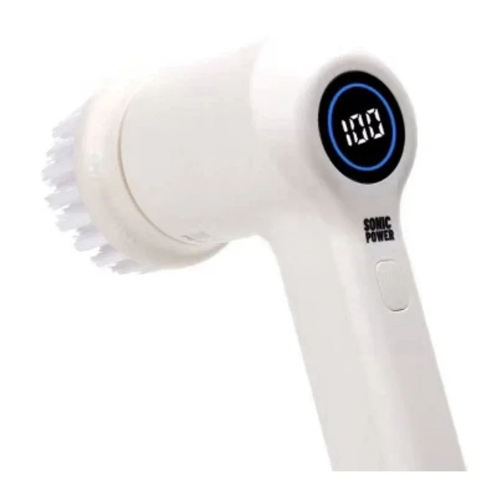 Sonic Power Electric Scrubber Cleaning Kit- Rechargeable USBC & Brand New In Box